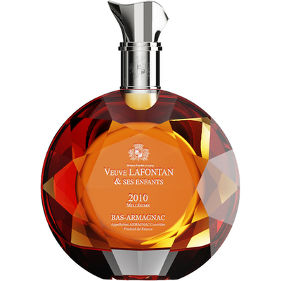COFFRET BAS ARMAGNAC 2010 VEUVE LAFONTAN