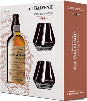 The Balvenie Caribbean Cask 14 Ans coffret