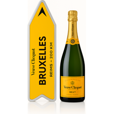 VEUVE CLICQUOT ARROW Champagne Bruxelles