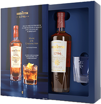 COFFRET RUM SANTA TERESA 1796