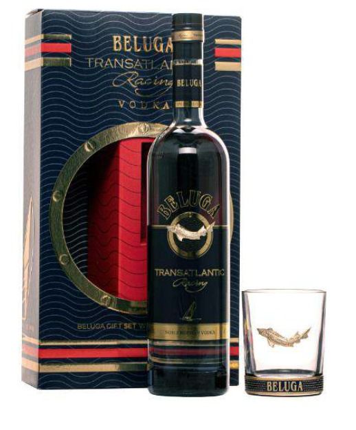 COFFRET VODKA BELUGA Transatlantic + 1 Verre