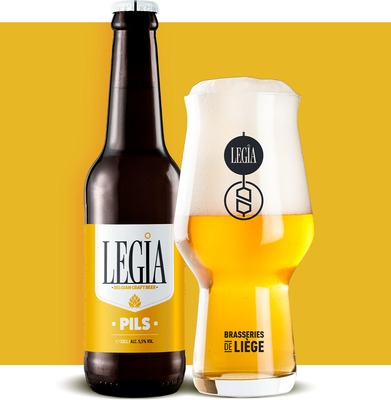 LEGIA PILS BRASSERIE DE LIEGE