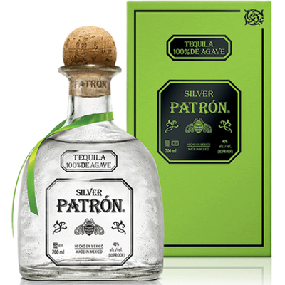 TEQUILA PATRON SILVER 40%VOL