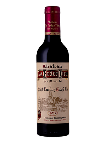 CHÂTEAU LA GRACE-DIEU-LES-MENUTS GRAND CRU ST-EMILION AOP 2019 DEMI BOUTEILLE