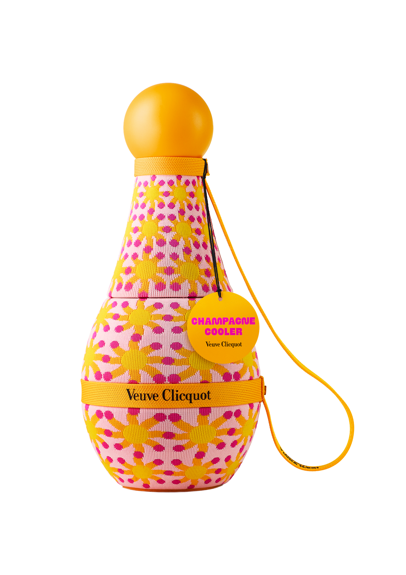 VEUVE CLICQUOT TOTEM ROSÉ SUN PATTERN BY YINKA ILORI