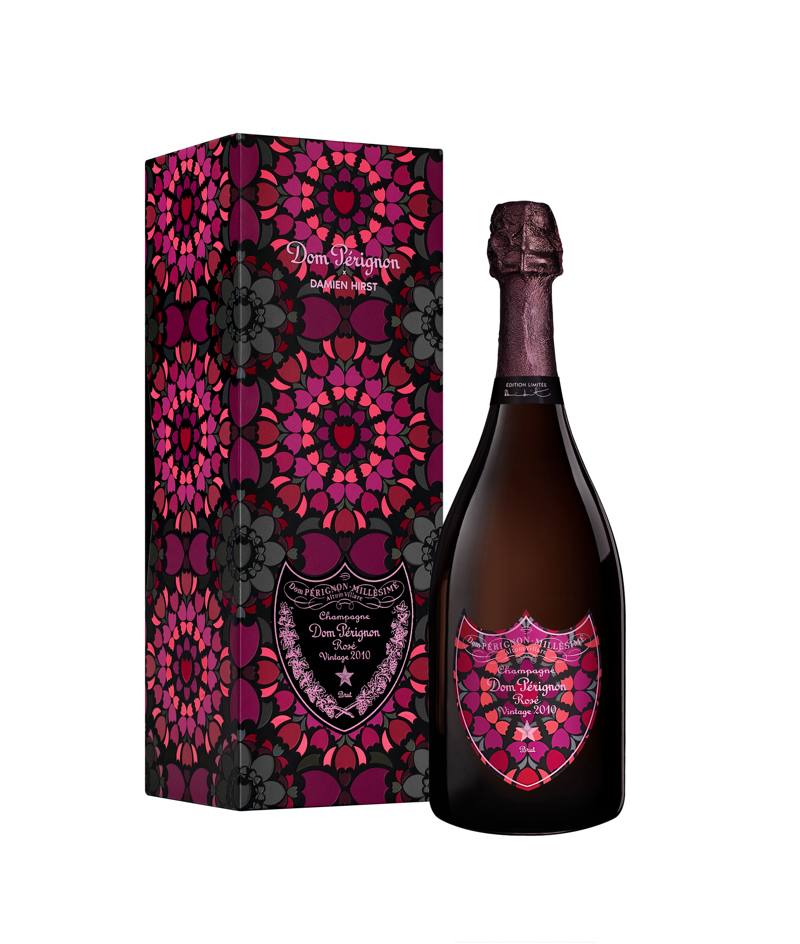 Dom Pérignon Rosé Vintage Damien Hirst Édition Limitée 2010