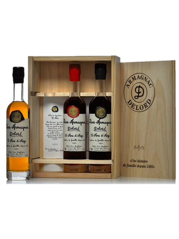 COFFRET BAS ARMAGNAC DELORD 40%VOL