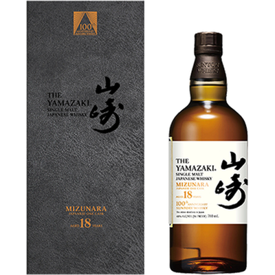Whisky YAMAZAKI MIZUNARA JAPONAIS 18 ANS 100ème anniversaire