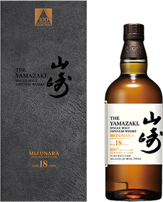 Whisky YAMAZAKI MIZUNARA JAPONAIS 18 ANS 100ème anniversaire