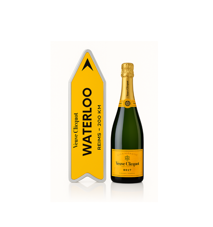 VEUVE CLICQUOT ARROW Champagne Waterloo