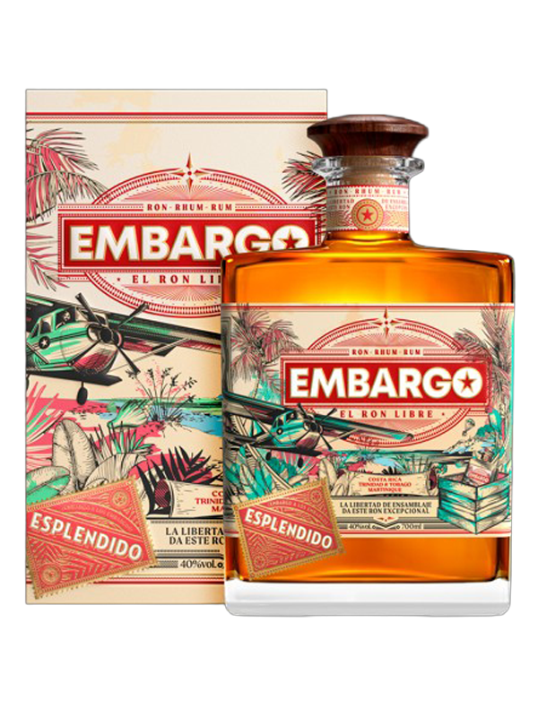 RHUM VIEUX EMBARGO ANEJO ESPLENDIDO