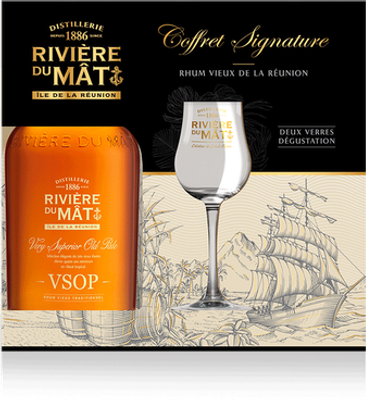 COFFRET RHUM RIVIERE DU MÂT