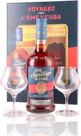 RON SANTIAGO DE CUBA 11 Ans + 1 Verre