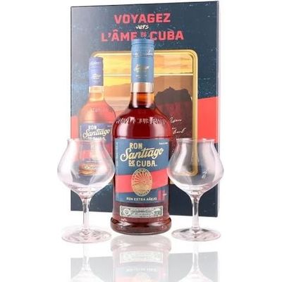RON SANTIAGO DE CUBA 11 Ans + 1 Verre