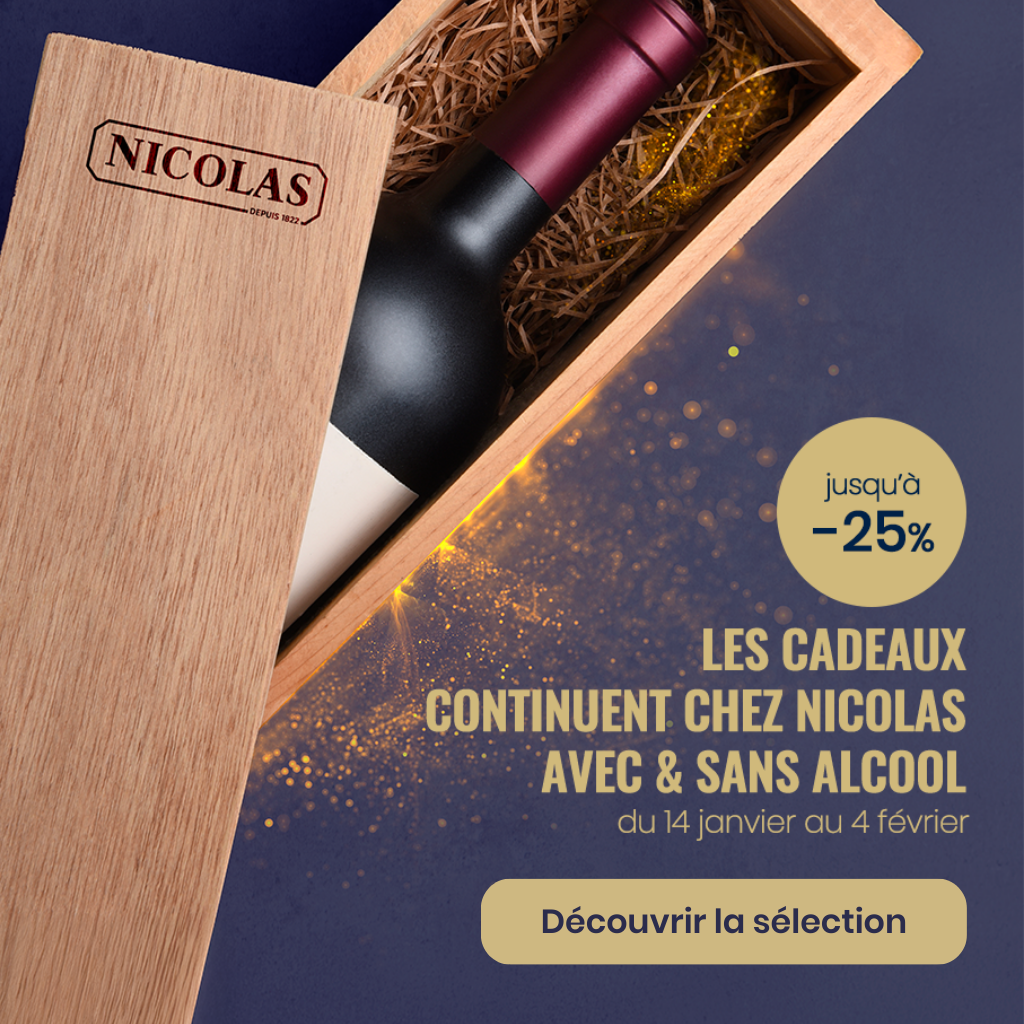 Les cadeaux continuent chez Nicolas avec & sans alcool