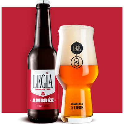 LEGIA AMBRÉE BRASSERIE DE LIEGE