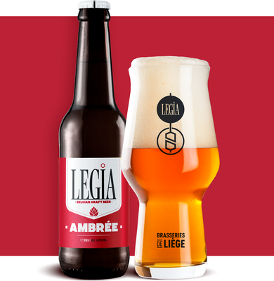 LEGIA AMBRÉE BRASSERIE DE LIEGE