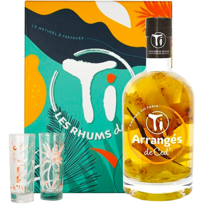 COFFRET TI ARRANGÉS ANANAS + 2 SHOTTERS