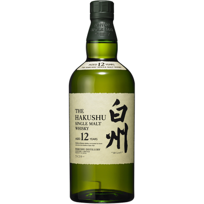 Whisky HAKUSHU 12ans Suntory