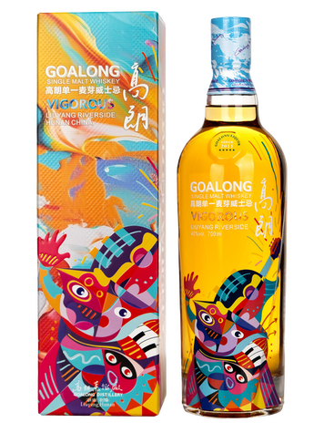 WHISKY GOALONG VIGOROUS ÉTUI CHINE SINGLE MALT 70 CL