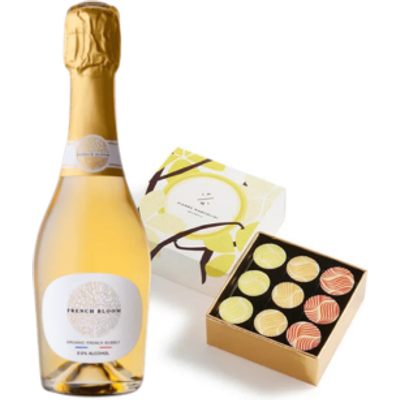 Coffret Signature Gourmande – Demi French Bloom & Chocolats