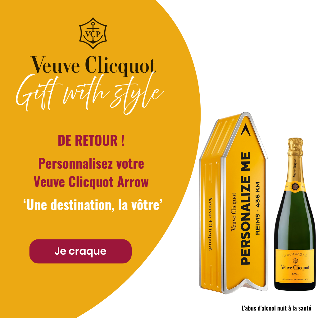 VEUVE CLICQUOT ARROW CHAMPAGNE PERSONALIZE ME