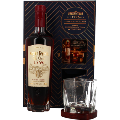 COFFRET RUM SANTA TERESA 1796