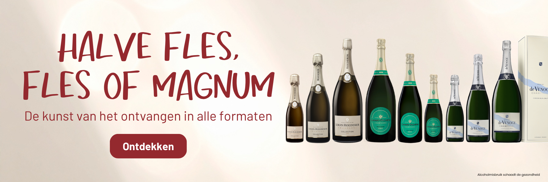 Formats champagnes