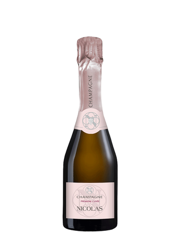CHAMPAGNE NICOLAS PREMIERE CUVÉE ROSE DEMI BOUTEILLE