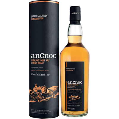AN CNOC PEATED SHERRY 43%VOL