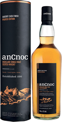 AN CNOC PEATED SHERRY 43%VOL