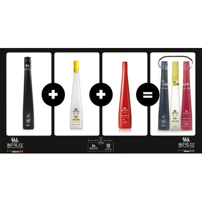 tasting Belgian liqueurs - geschenkdoos