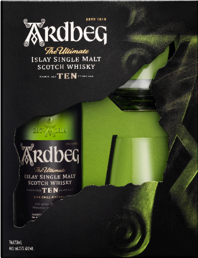 Ardbeg 10 Ans Coffret 2 verres
