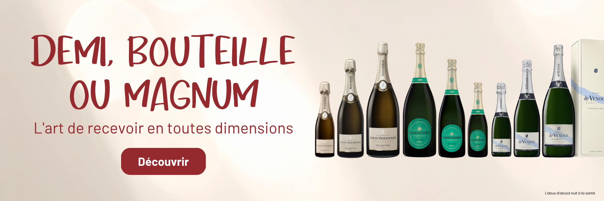Formats champagnes