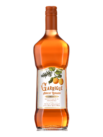 GARRIGUE ABRICOT ROMARIN APÉRITIF BASE DE VIN 75CL