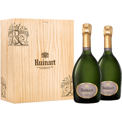 Duo Champagne R de Ruinart