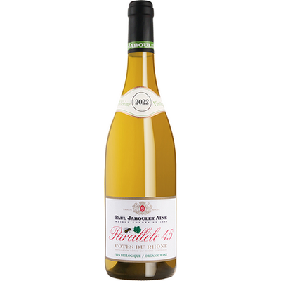 Parallèle 45 Jaboulet 2022 Côtes du Rhône Bio Blanc
