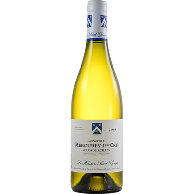 MERCUREY 1ER CRU CLOS MARCILLY DOMAINE HÉRITIERS SAINT GENYS 2018