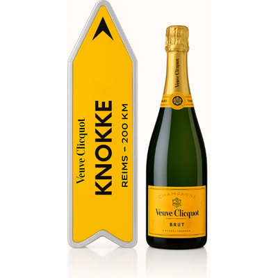VEUVE CLICQUOT ARROW Champagne Knokke