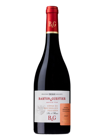 BARTON & GUESTIER 3 RIU CT ROUSSILLON VILLAGES AOP