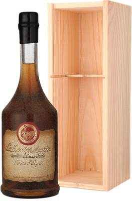 Morin Hors d'Âge caisse bois Calvados
