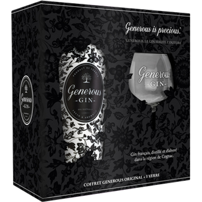 COFFRET GIN GENEROUS + 1 VERRE