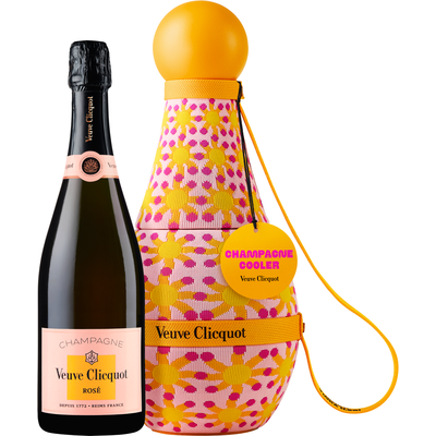 VEUVE CLICQUOT TOTEM ROSÉ SUN PATTERN BY YINKA ILORI