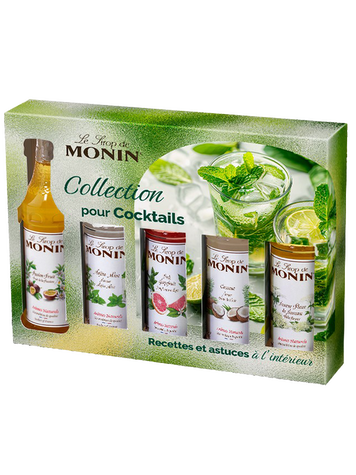 COFFRET SIROP MONIN COCKTAIL 5X5CL