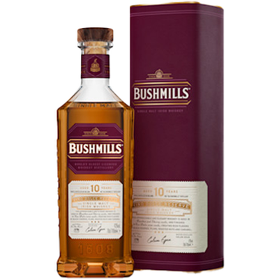 BUSHMILLS 10 ANS VINO DULCE 43°