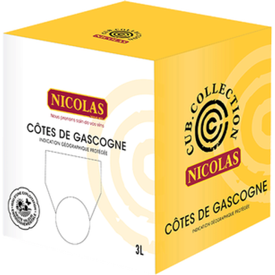 CUB Côtes de Gascogne 3L Blanc