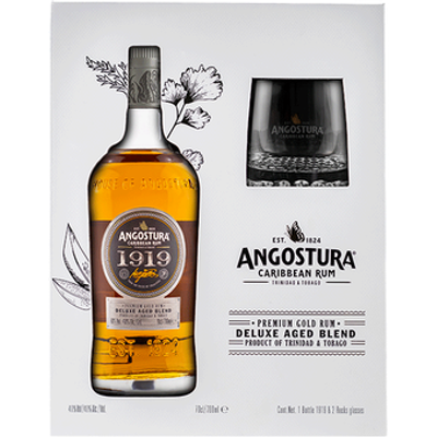 RUM ANGOSTURA 1919 - geschenkdoos met 2 glazen