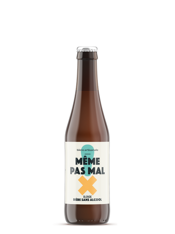 BIERE TANDEM SANS ALCOOL MEME PAS MAL BOUT 33CL