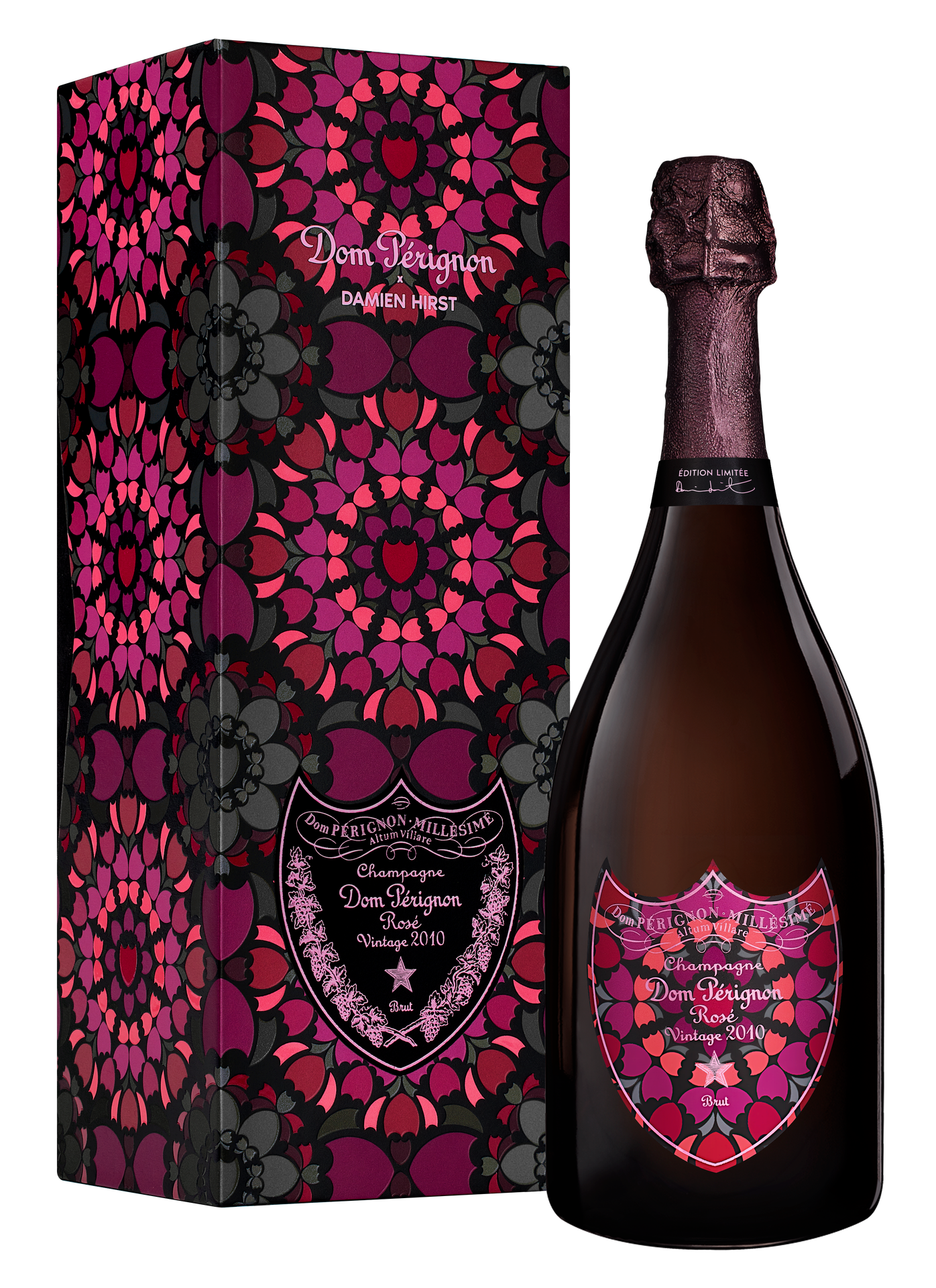 Dom Pérignon Rosé Vintage Damien Hirst Édition Limitée 2010