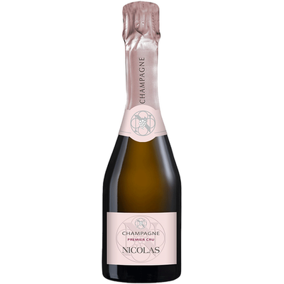 Champagne Nicolas Rosé 1er Cru 37.5Cl
